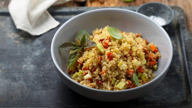 Quinoa fried rice