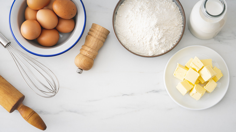 Baking mise en place