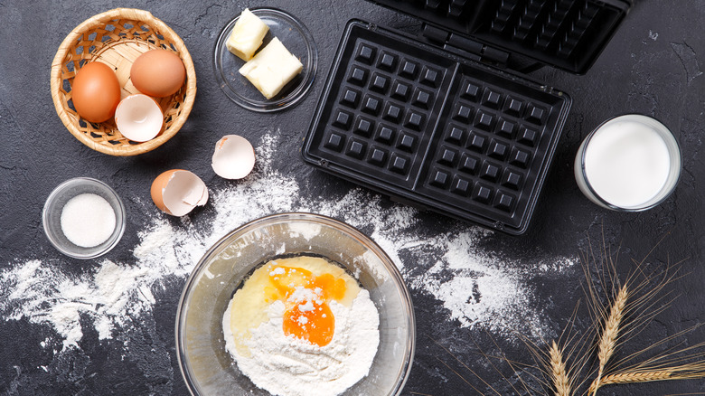 Waffle ingredients