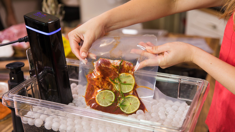 steak using sous-vide