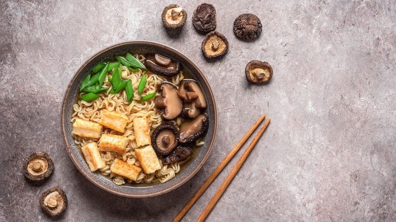 Vegan tofu ramen