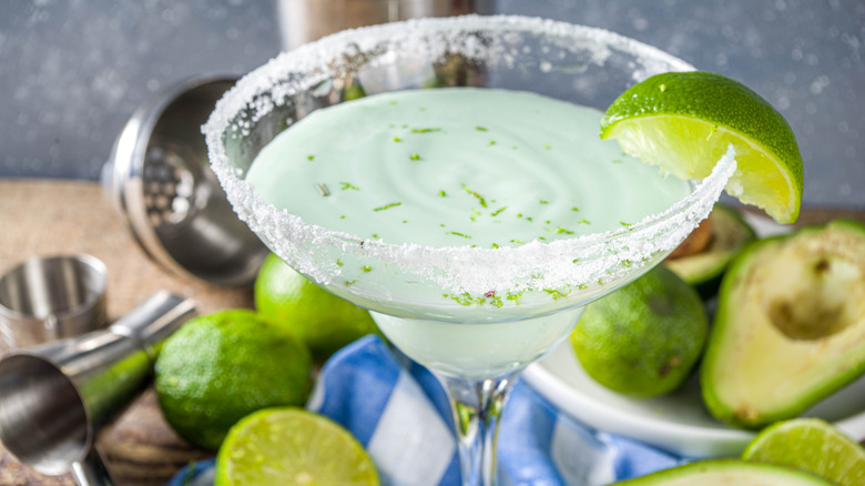 frozen avocado margarita