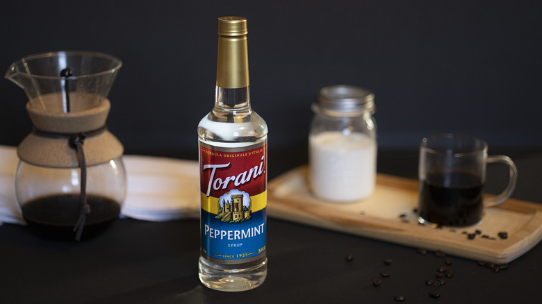 Peppermint Torani syrup