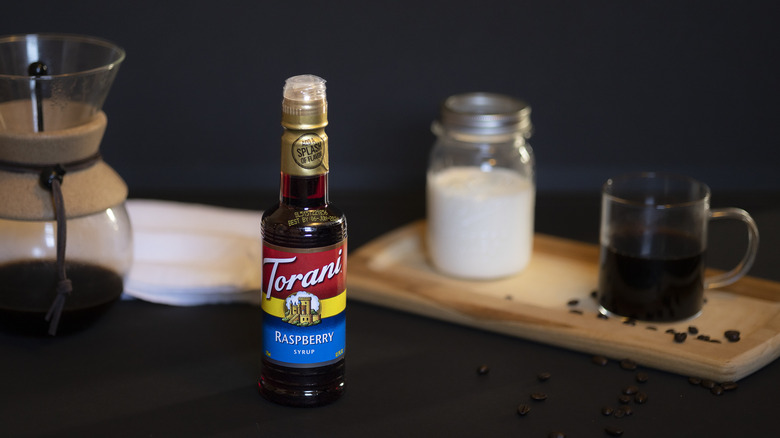 Raspberry Torani syrup