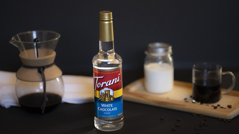 White Chocolate Torani syrup