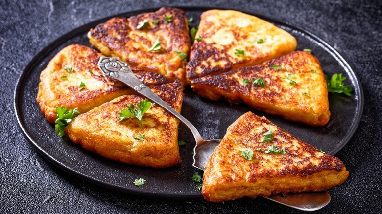 sliced potato farls