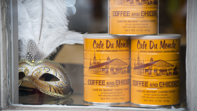 Cafe Du Monde coffee tins