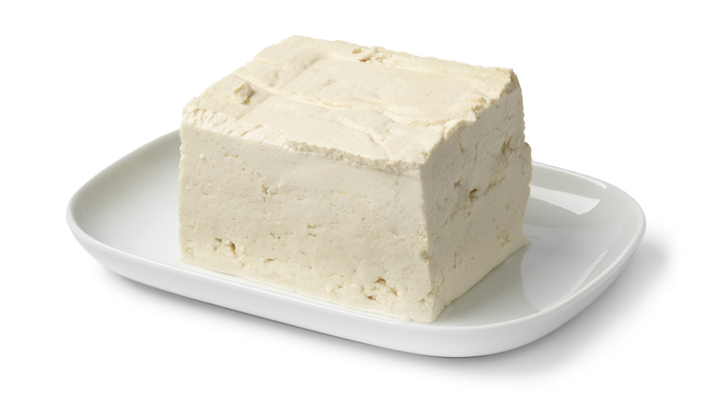 Block of medium tofu