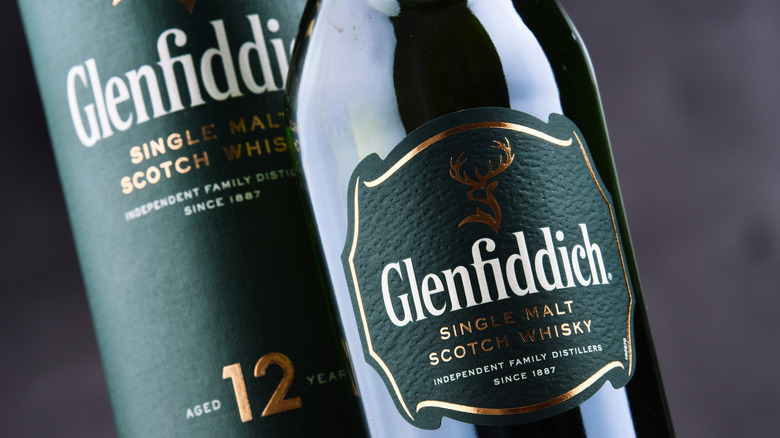 Bottle of Glenfiddich 12-Year