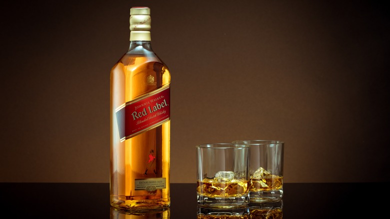 Johnnie Walker Red Label bottle