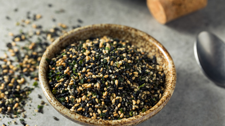 Furikake seasoning in bowl