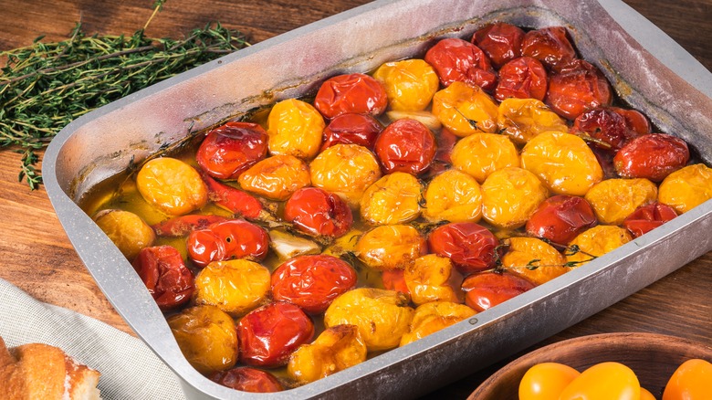 Cherry tomato confit