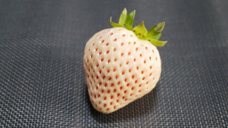 white strawberry