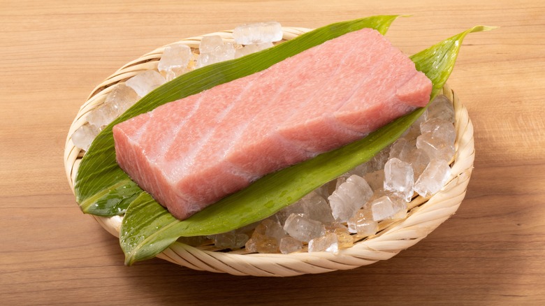 Bluefin tuna sushi