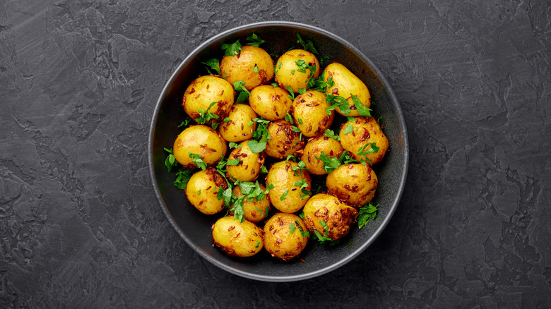 Jeera aloo boiled poatoes