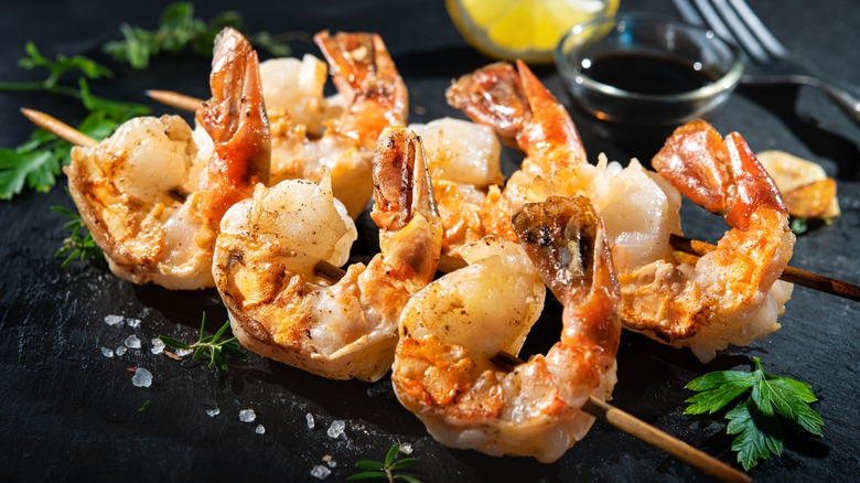 griled shrimp skewers