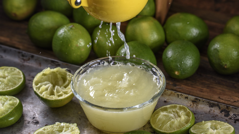 fresh lime juice