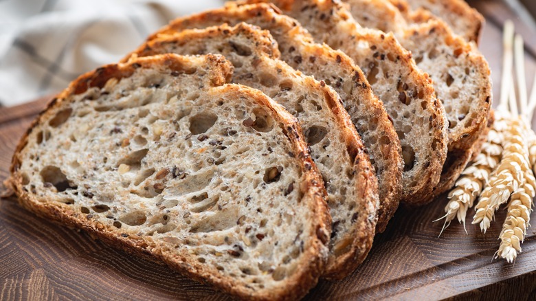 Sourdough bread with seeds