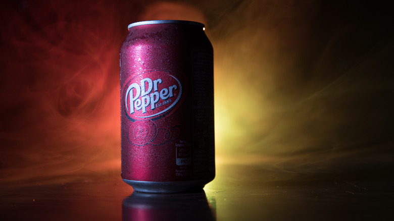 Can of Dr. Pepper