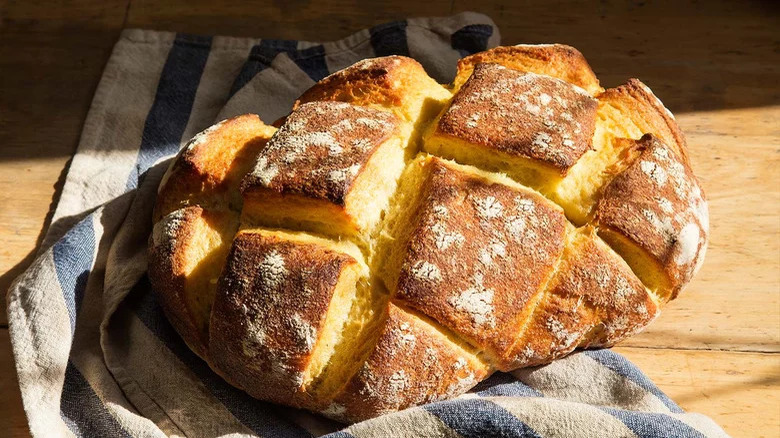 loaf of bourbon bread