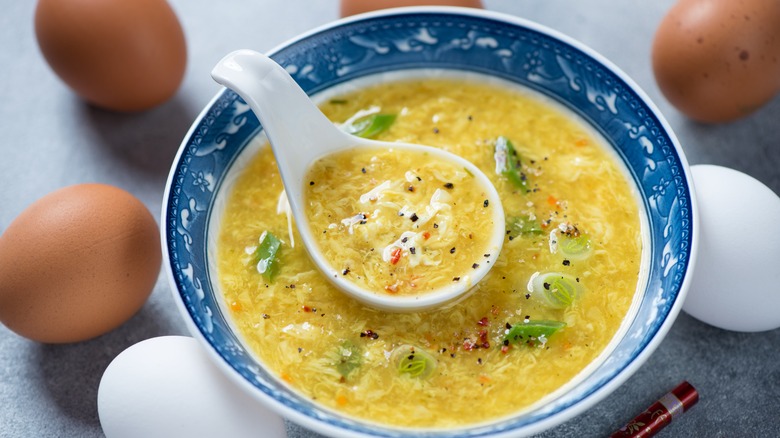 Chinese egg drop soup 