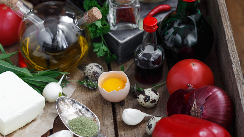 Oils and ingredients