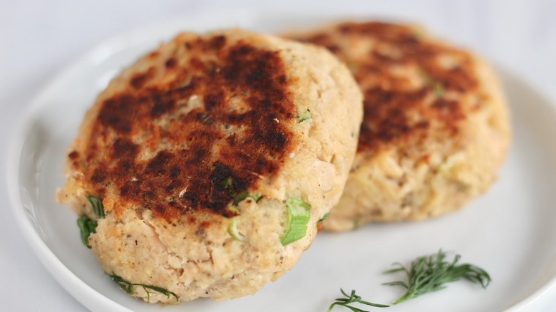 fried salmon patties