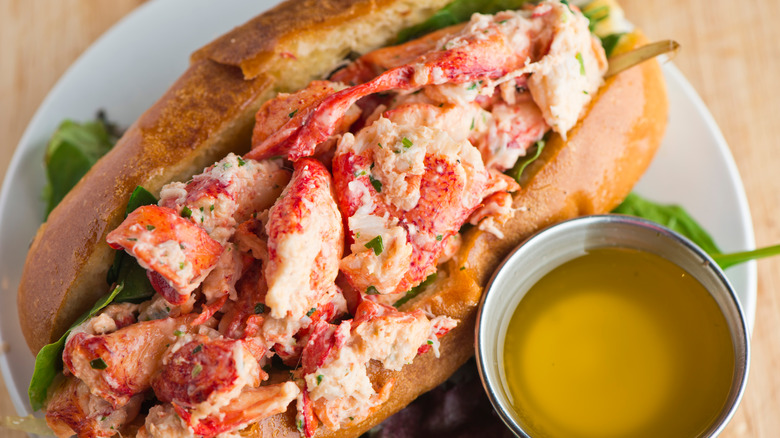 a lobster roll