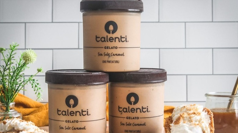 Talenti gelato jars