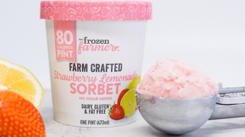 Frozen Farmer sorbet