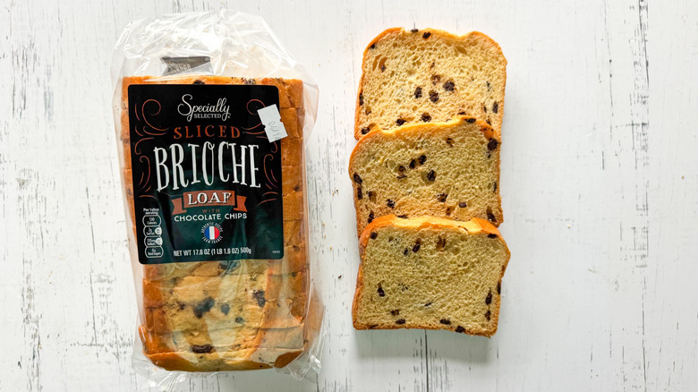 Specially Selected chocolate chip brioche bread