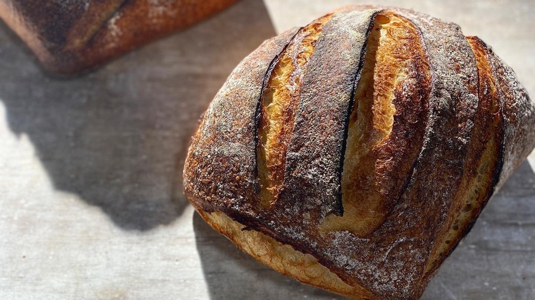 slice sourdough bread