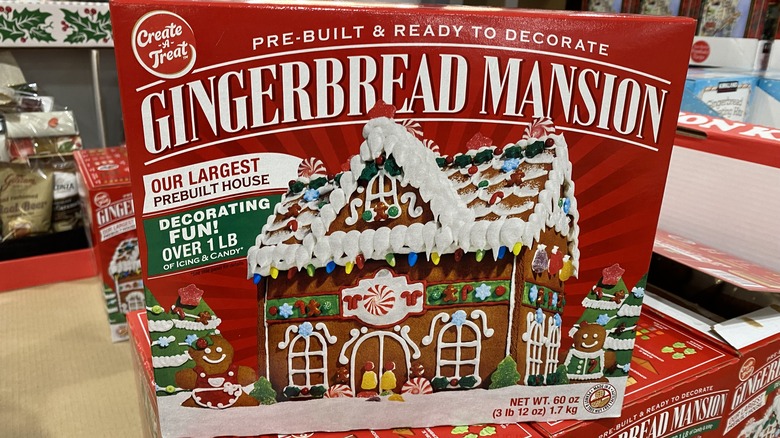 Gingerbread Mansion box