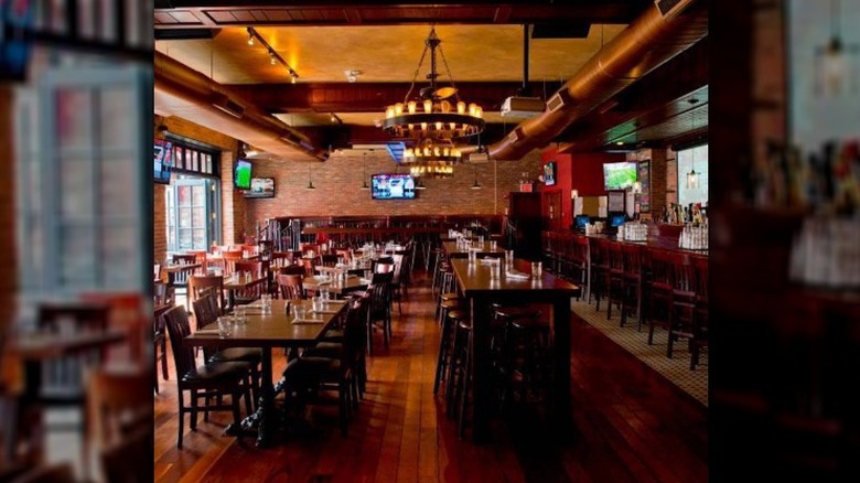 Harlem Tavern dark wood empty interior