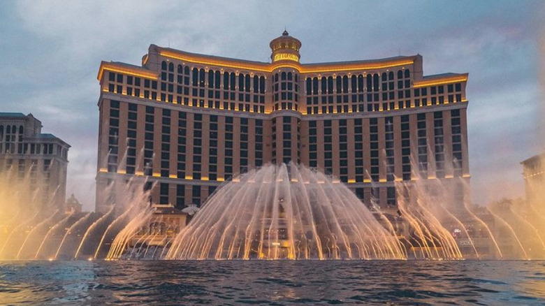 The Bellagio fountains