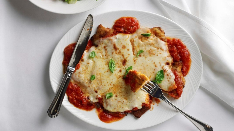 Classic chicken parm