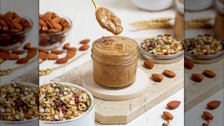 almond butter nuts seeds
