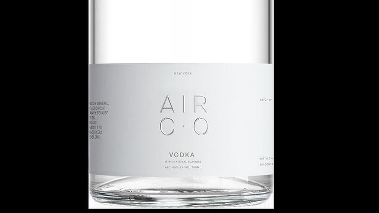 Air Vodka bottle 