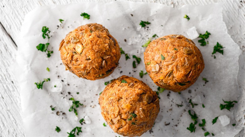 Lentil meatballs