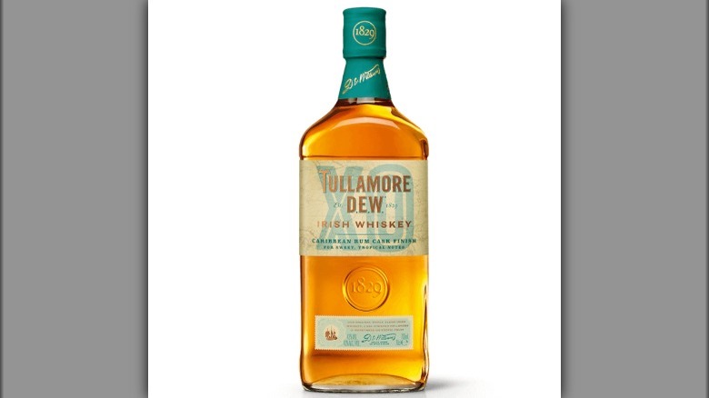 Irish whiskey bottle