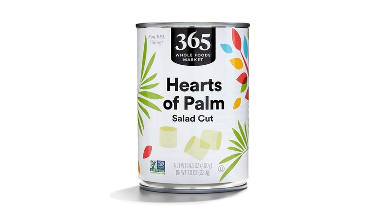 Whole Foods palm hearts can