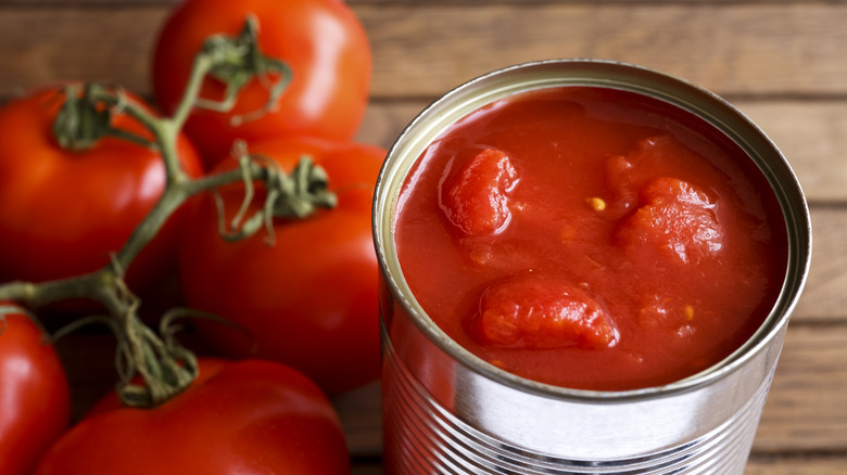 tomatoes and canned tomatoes