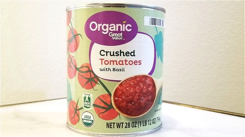 Great Value organic tomatoes