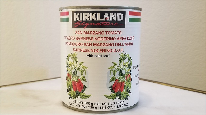 Kirkland Signature San Marzano tomatoes