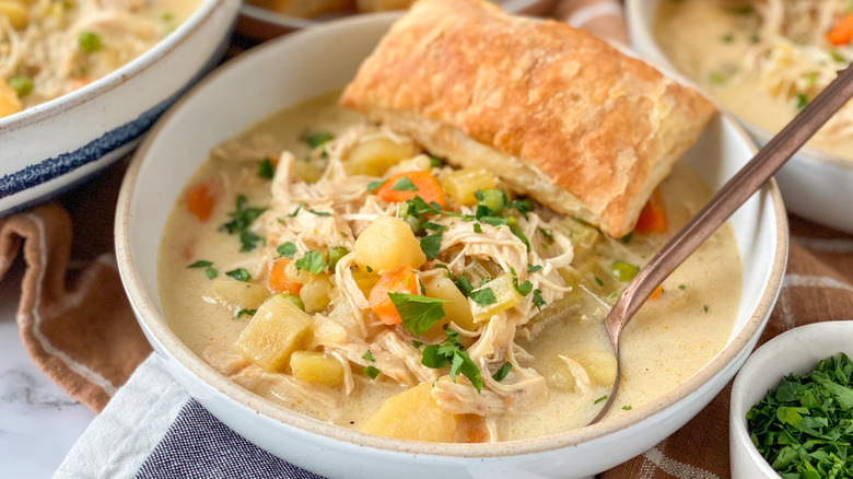 Instant Pot Chicken Pot Pie Soup