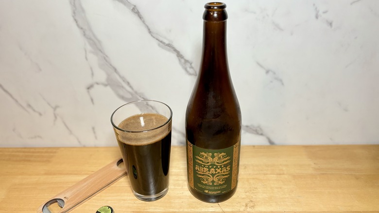 open bottle of Perennial Artisan Ales's Coffee Abraxas