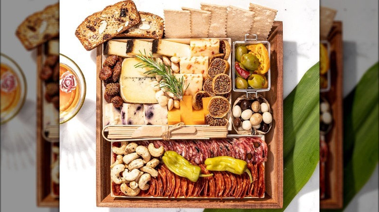 charcuterie and cheese board