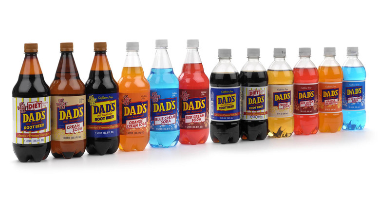 Selection of Dad's sodas