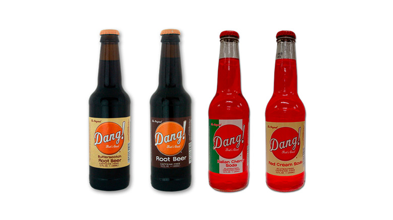 Selection of Dang! That's Good sodas