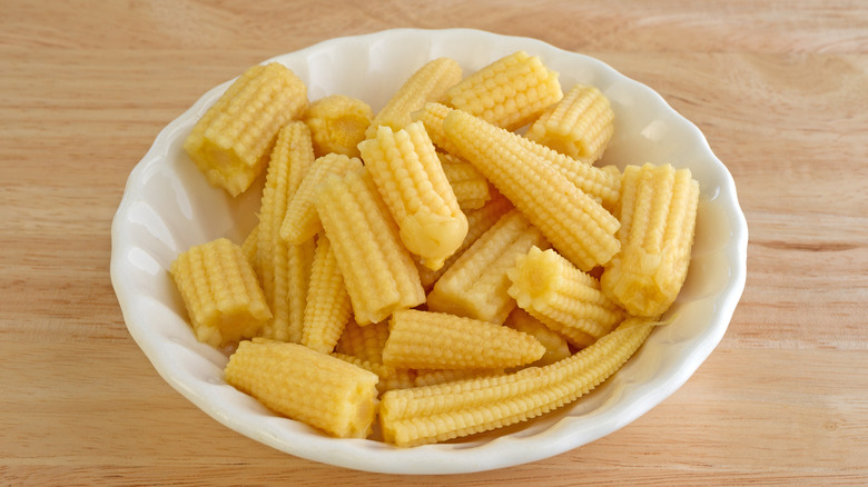 small bowl of corn nuggets